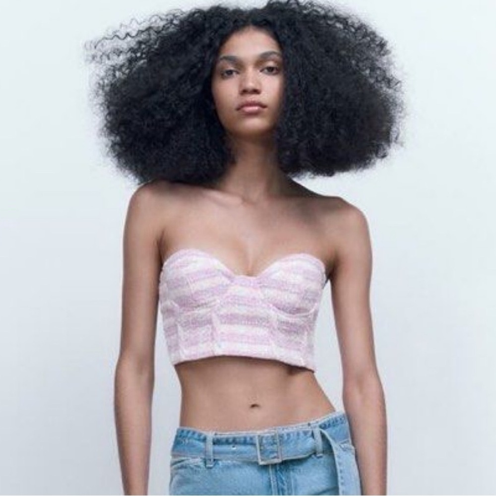 NWT Zara Crop Top‎ Size S